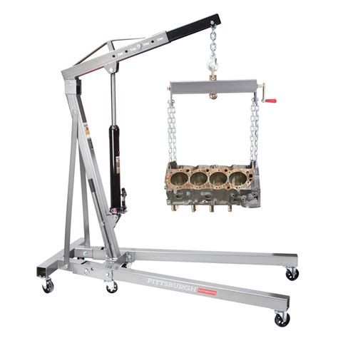 a frame hoist harbor freight|harbor freight engine run stand.